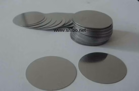 99.95% 순수 몰리브덴 디스크, Mo 디스크, Moly 디스크